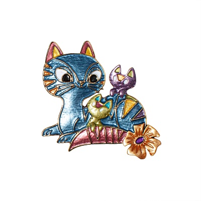 Брошь Семейка XZ1453.27 M/G 