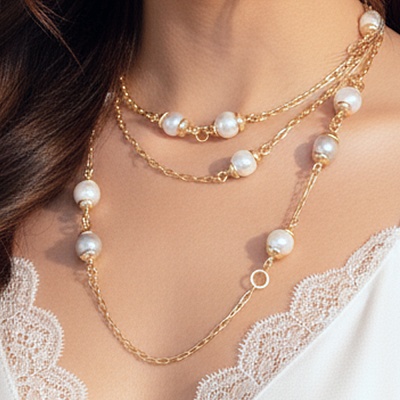 Колье  Fiore Luna  BG209004Q-001 G 