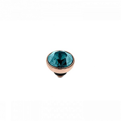 Шарм Bottone Indicolite 8 мм  Qudo  680126 BL/RG 