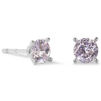 Серьги Rose-Silver  Coeur de Lion  0207/21-1917 