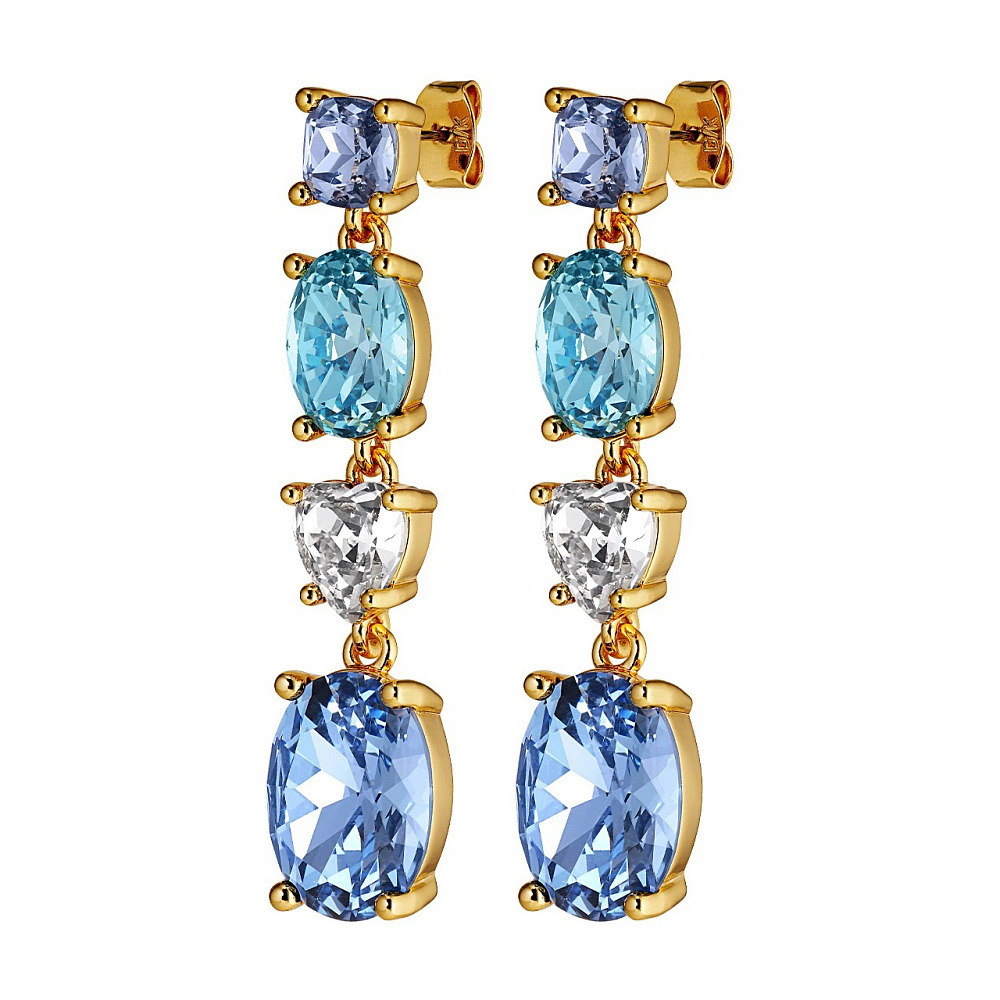Dyrberg Kern Серьги CARMEN SG L. BLUE/AQUA Dyrberg Kern 440019 Арт.: 440019
