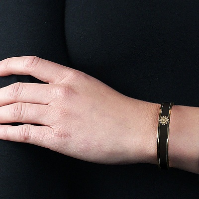 Браслет PENNIKA II SG BLACK  Dyrberg Kern  338707 