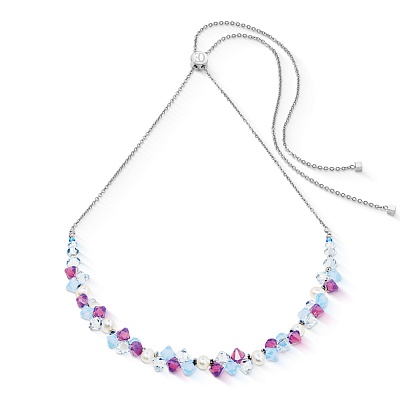 Колье Lilac-Blue 1124/10-0839 