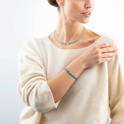 Браслет Turquoise  Coeur de Lion  4464/30-0600 