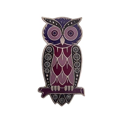 Брошь Сова  Clara Bijoux  F25019-39 V 