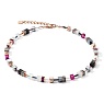 *Колье White&Pink Rose Gold Арт.: *4013/10-0400