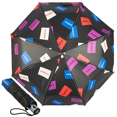 Зонт складной Baldinini 38-OC Plate Black product-1734 