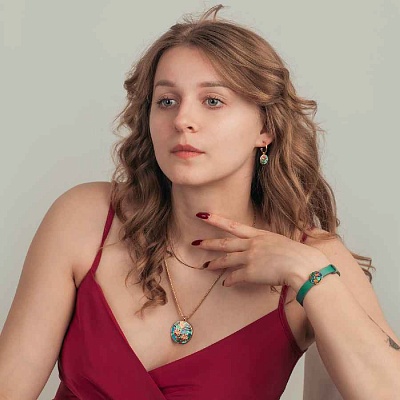 Колье  Fiora Luna  BP03790-2 G 