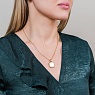 Колье Куб SHELL WHITE Арт.: BP02914-2 BW/G