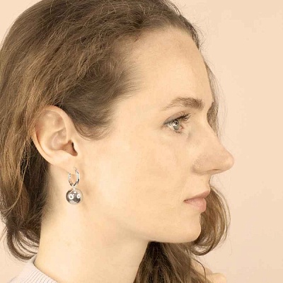 Серьги Sphere Ring  Fiore Luna  AL1016 S 