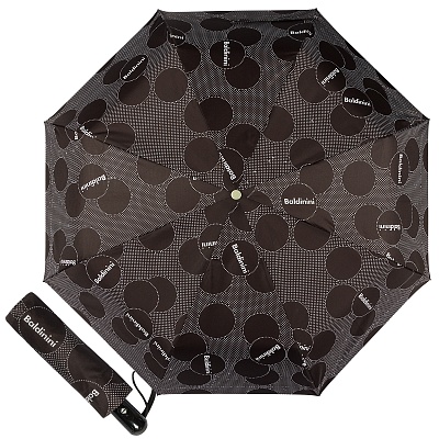 Зонт складной Baldinini 61-OC Dots Black  Baldinini  product-2557 