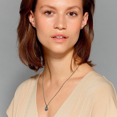 Колье ETTE SS SKY BLUE  Dyrberg Kern  352256 BL/S 