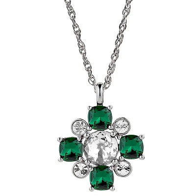 Колье SASSI SS EMERALD GREEN 430065 
