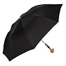 Зонт складной Pasotti Auto Leone Gold Oxford Black Арт.: product-3895