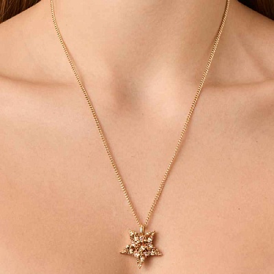 Колье LYRA SG GOLDEN  Dyrberg Kern  450042 