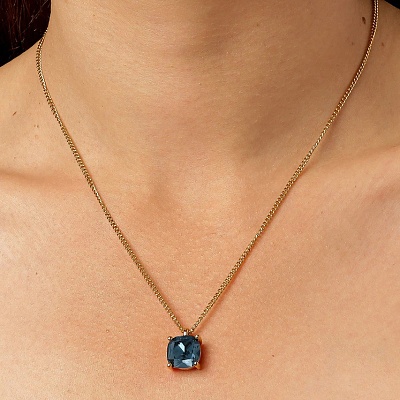 Колье MANNY SG BLUE  Dyrberg Kern  370008 