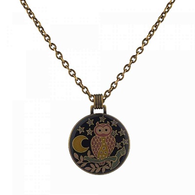 Колье Сова  Clara Bijoux  B26114-14 BW 