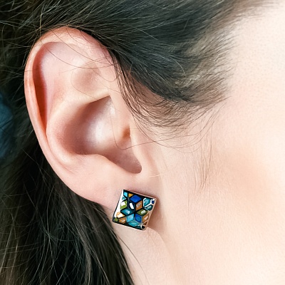 Пусеты  Fiore Luna  AE13209-5 