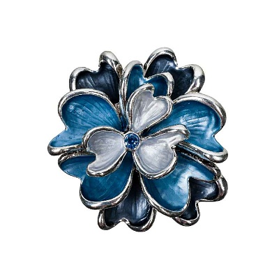 Брошь Цветок XZ1153.23 BL/S 