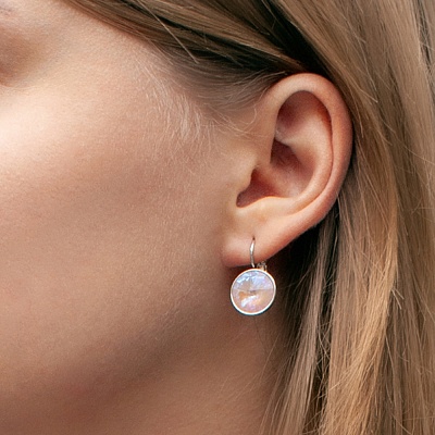 Серьги Dust Pink Delite  Fiore Luna  A1903.M01 R/S 