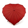 L909-024 Red (Сердце) Зонт женский трость Fulton Арт.: L909-024 Red