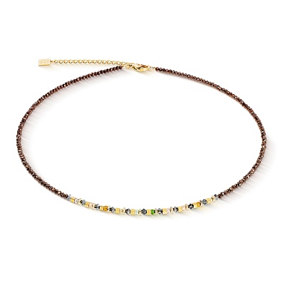 Колье Brown-Olive 4359/10-1109 