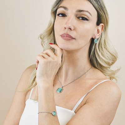 Колье METALLO E CRISTALLO  Boccadamo  XGR715A 