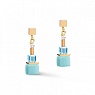 *Серьги Multicolor Rainbow-Gold Арт.: *5020/21-1535