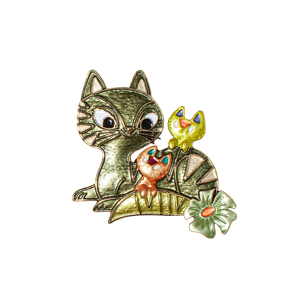 Shadore Брошь Семейка Арт.: XZ1453.19 G/G