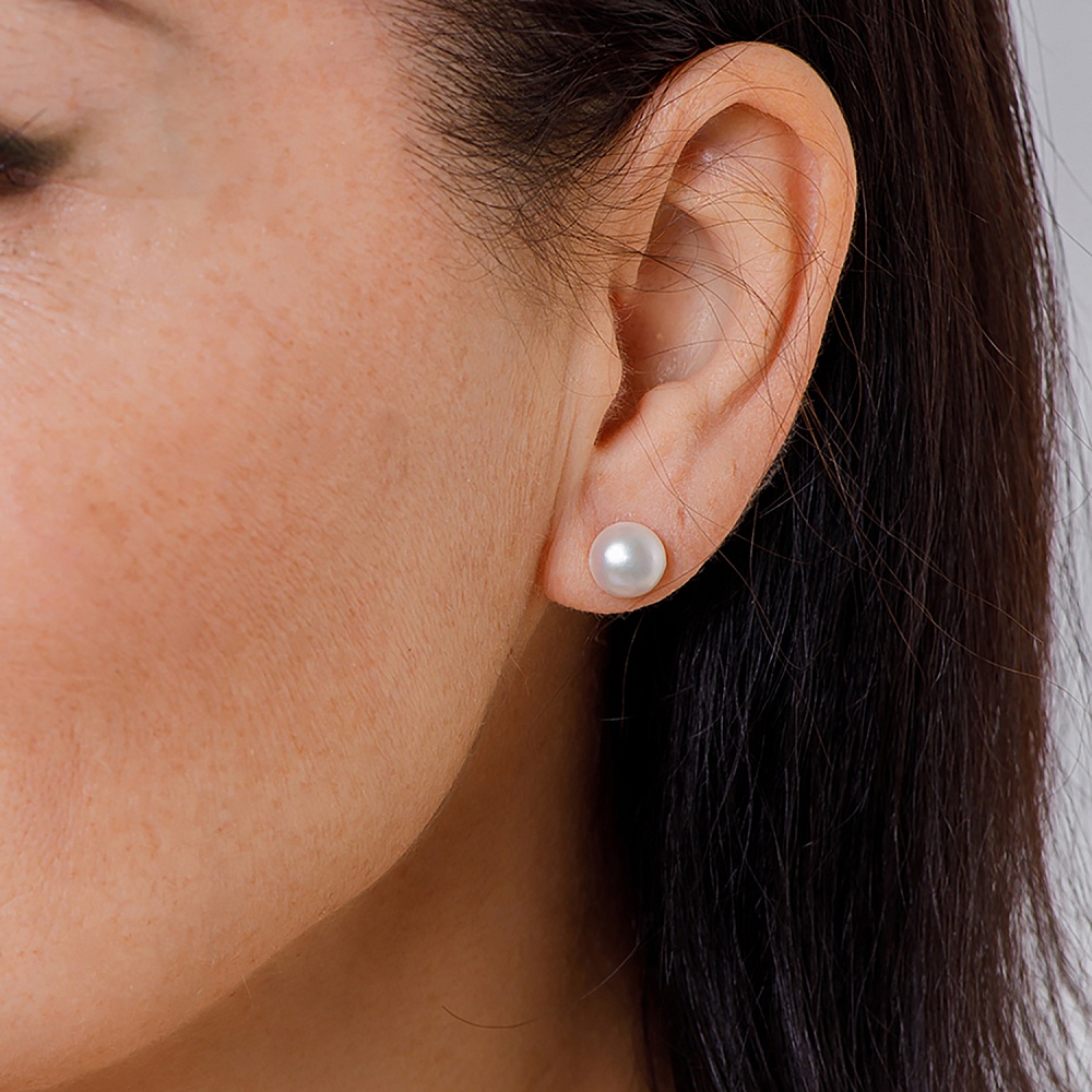 Fiore Luna Пусеты Pearl Point Арт.: AL1004 S
