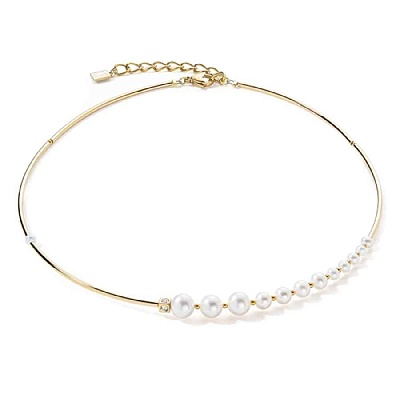 Колье Asymmetry White-Gold  Coeur de Lion  1102/10-1416 