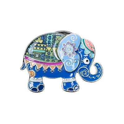 Брошь Слон XZ2293.21 BL/S 