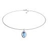 Колье TIVOLA UNICA big (S/P) Aquamarine 3cm Арт.: 420527