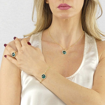 Колье  Boccadamo  XGR651D BL/G 