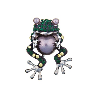 Брошь Лягушка  Shadore  FAN-07346.18 G/S 