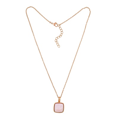 Колье Куб SHELL ROSE BP02914-3 R/RG 