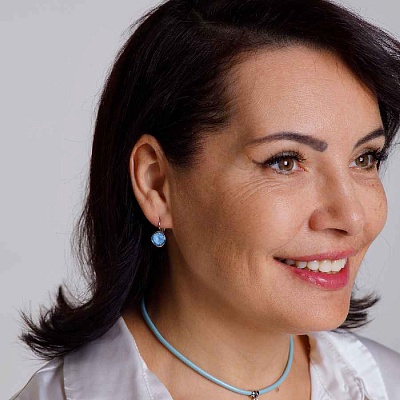 Серьги Sky Ignite  Fiore Luna  A1911.M21 BL/S 