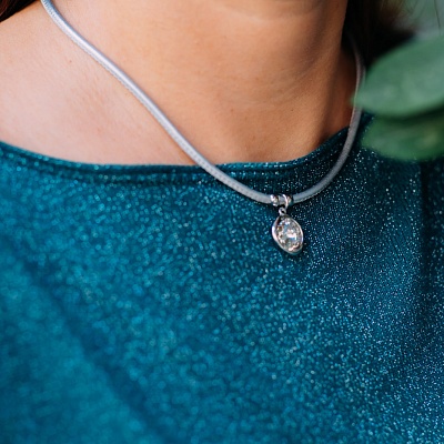 Колье AB  Fiore Luna  B1902.25 BW/S 