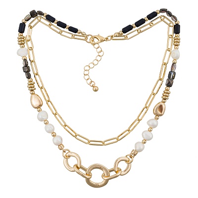 Колье PEARL BCN09023-04 GI 