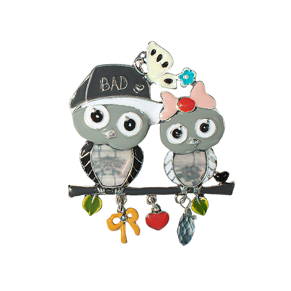 Shadore Брошь Совы Арт.: XZ0531.2 BW/S