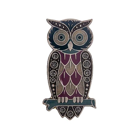 Clara Bijoux Брошь Сова Арт.: F25016-36 BL