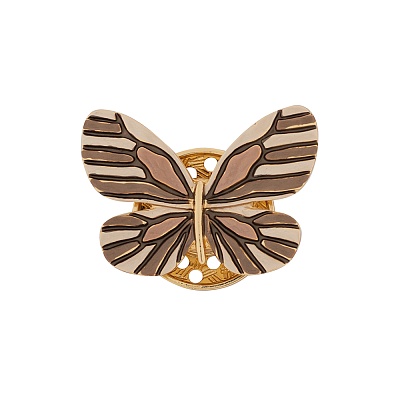Брошь Бабочка XZ1386.15 BR/G 