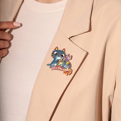 Брошь Семейка  Shadore  XZ1453.27 M/G 