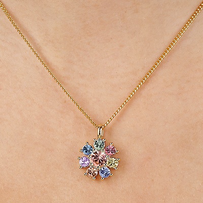 Колье DELISE SG PASTEL MULTI / WHITE PEARL  Dyrberg Kern  460516 