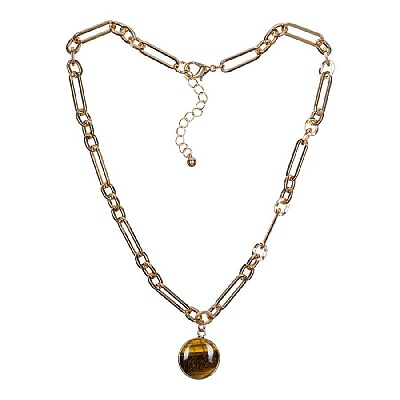 Колье TIGER EYE LN5147 BR/G 
