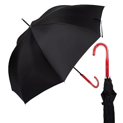 Зонт-трость Ferre 6001-LA Rosa Black product-3863 