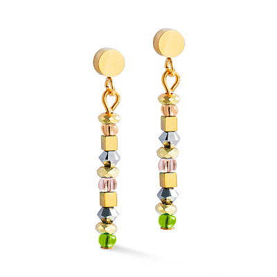 Серьги Brown-Olive 4359/21-1109 