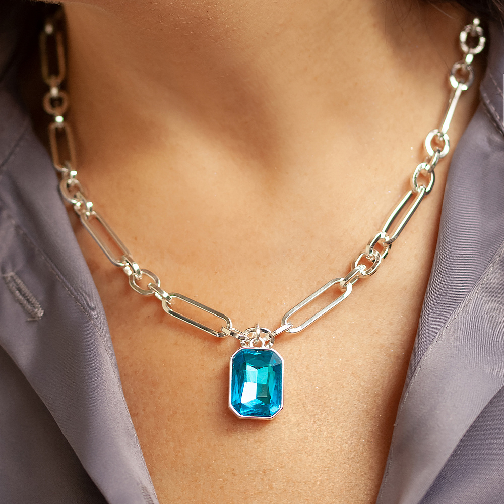 Fiore Luna Колье Aquamarine Fiore Luna *LN6095 S Арт.: *LN6095 S