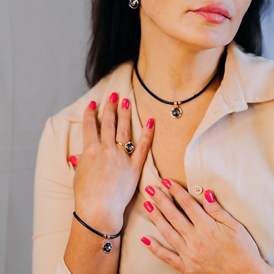 Браслет Black Diamond  Fiore Luna  C1902.M3 BW/S 