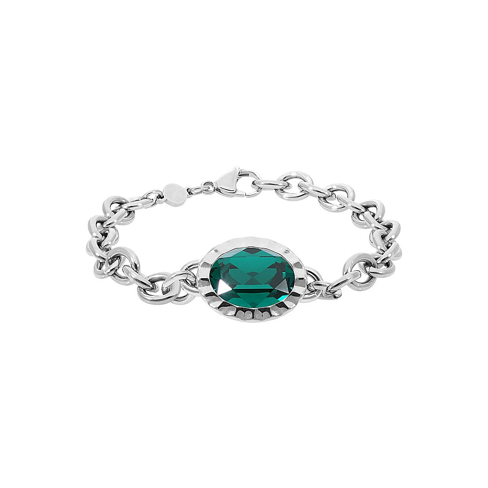 Qudo Браслет TIVOLA UNICA big (S/P) Emerald Qudo 189548 Арт.: 189548